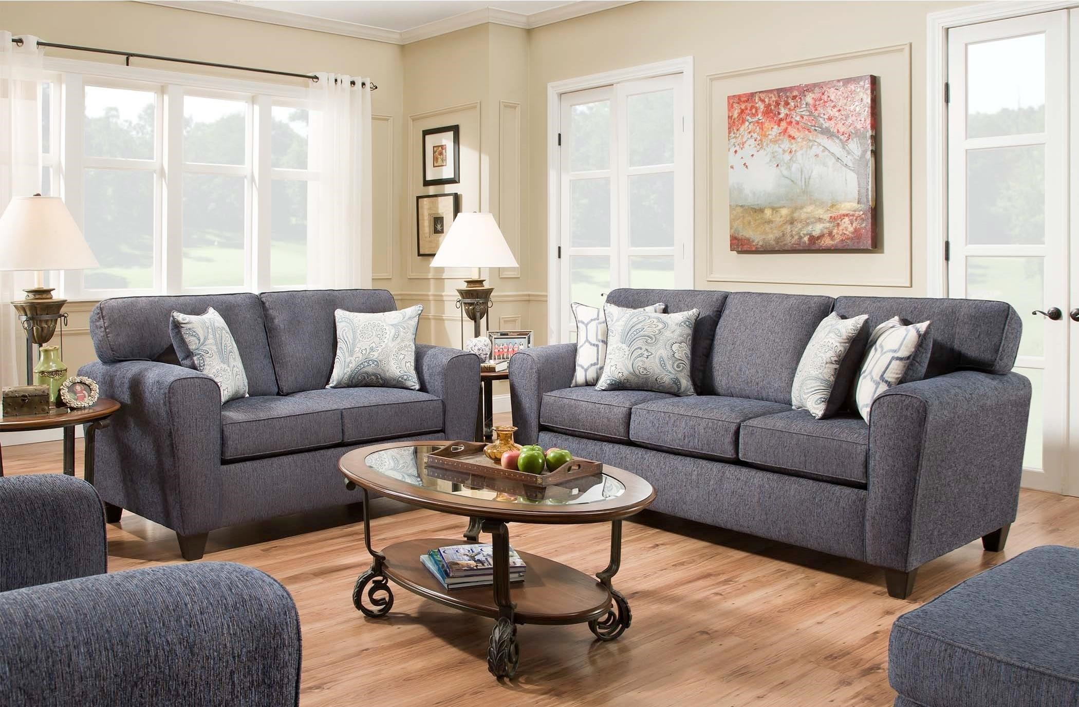 American Furniture 3100 Sofa with Casual Style Prime Brothers